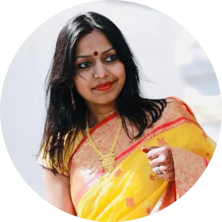 Portrait of Sasmita Praharaj, aadhyatmik advisory board, operations
