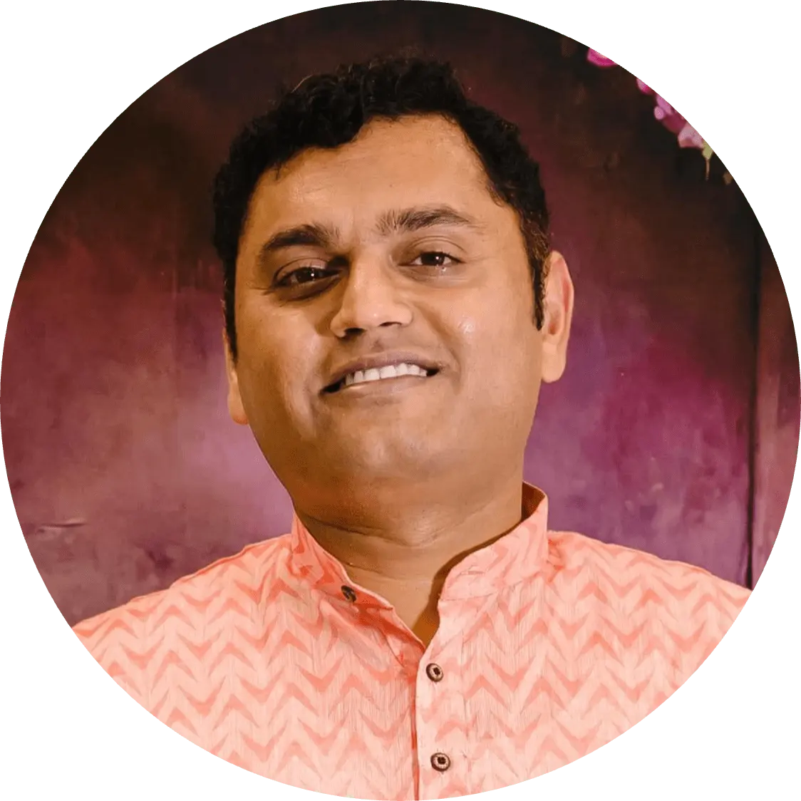 Portrait of Srikanth Raj, aadhyatmik advisory board, culturals